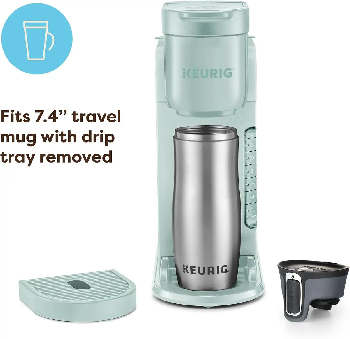 Keurig K-Express Single Serve K-Cup Pod Coffee Maker, Mint