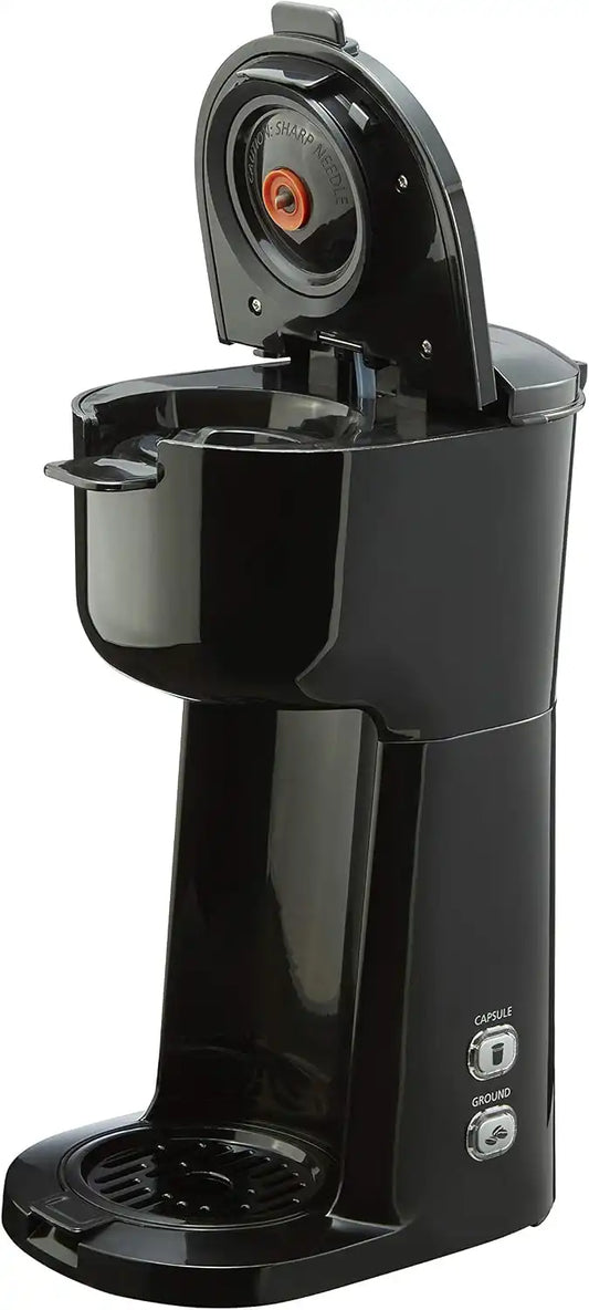 Deahun Mainstays Single Serve Dual Brew Coffee, Black