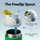 Owala FreeSip Stainless Steel Water Bottle 24 oz Putting Green