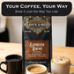 A&P Espresso Roast Dark Roast Ground Coffee, 100% Arabica, 12 oz
