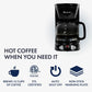 Newhouse Electric Coffee Machine NHCM-001-12, 12-Cup Coffee Maker with Auto Shut Off, Electric Pot with Metal Mesh Coffee Filter Basket, ETL Certified for Hospitality and Residential Use