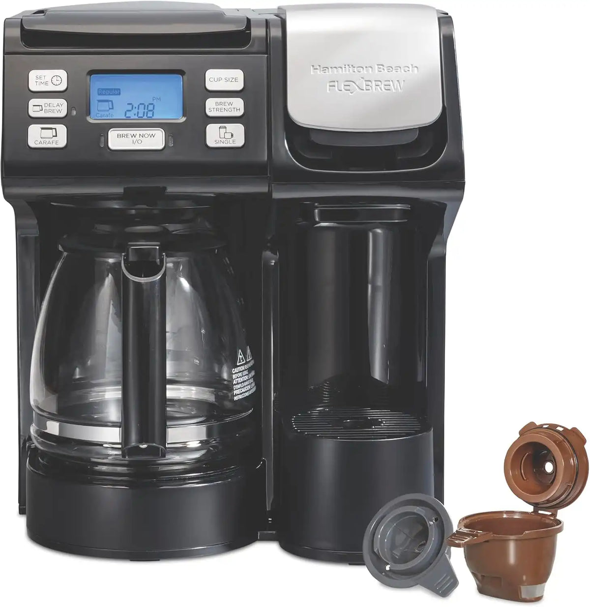 Hamilton Beach FlexBrew Trio 2-Way Drip & Single Serve Coffee Maker