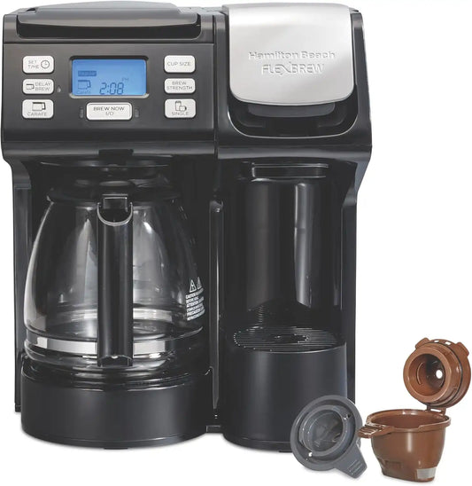 Hamilton Beach FlexBrew Trio 2-Way Drip & Single Serve Coffee Maker