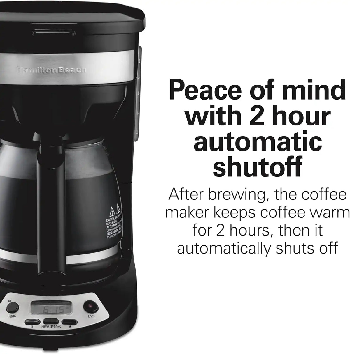 Hamilton Beach 12 Cup Programmable Drip Coffee Maker