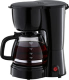 Black 5-Cup Drip Coffee Maker, New