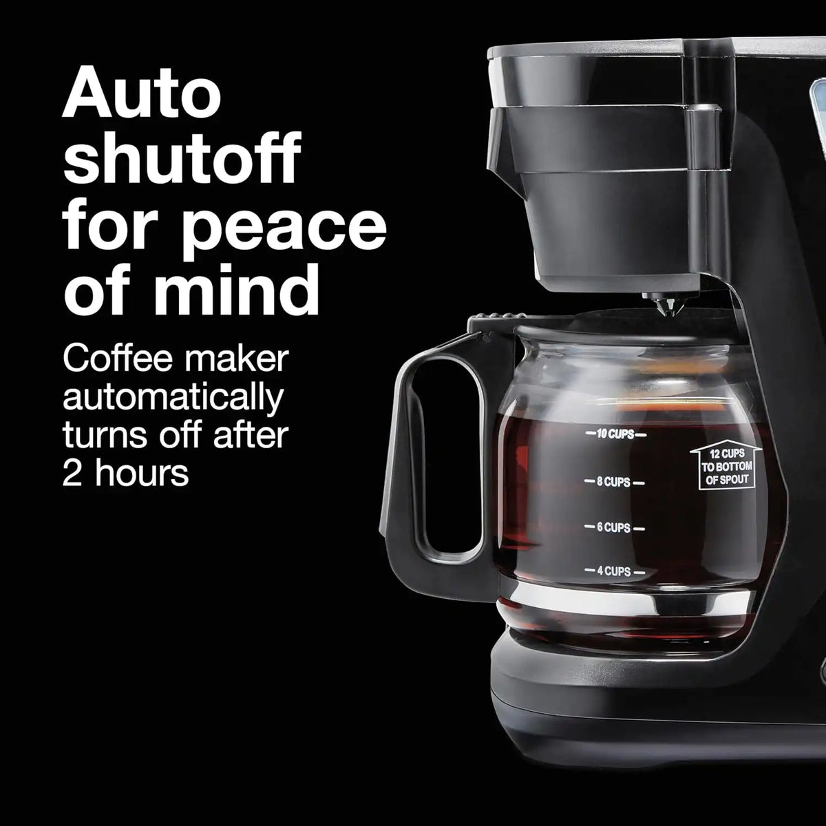 Proctor Silex Digital & Programmable FrontFill 12 Cup Drip Coffee Maker