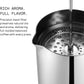 aarke Coffee Press - Stainless Steel, Insulated Double-Walled, 34oz