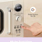 COMFEE' Retro Microwave Oven, 0.9 Cu.Ft 900W Countertop, Apricot