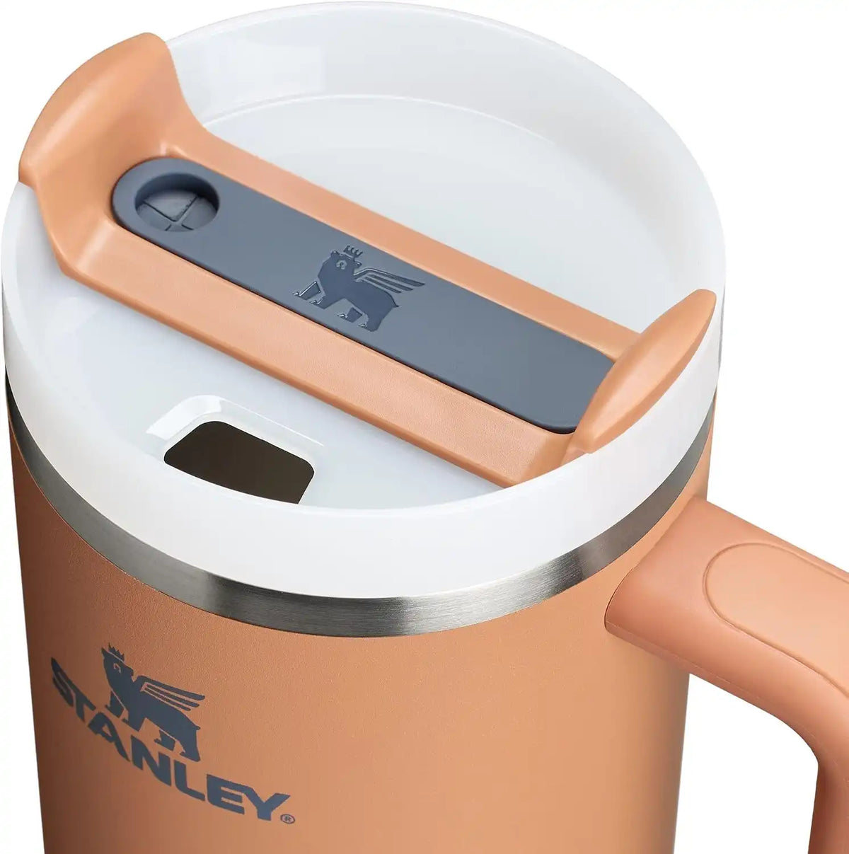 STANLEY Quencher H2.0 Flow State Tumbler, 40 oz, Toast