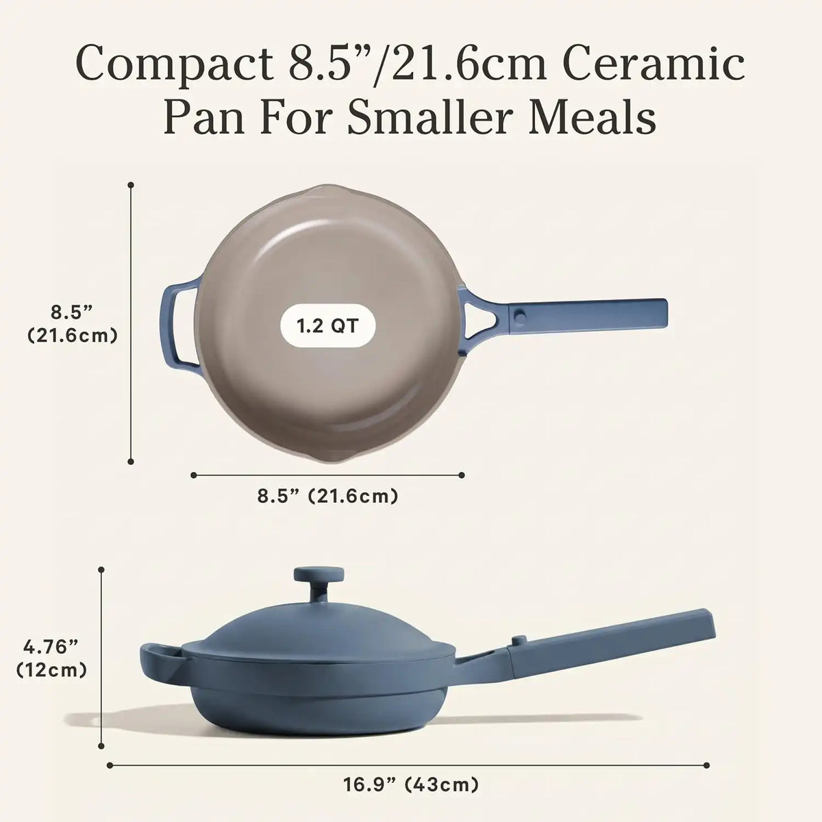 Our Place Mini Always Pan, 8.5" Ceramic Nonstick Pan