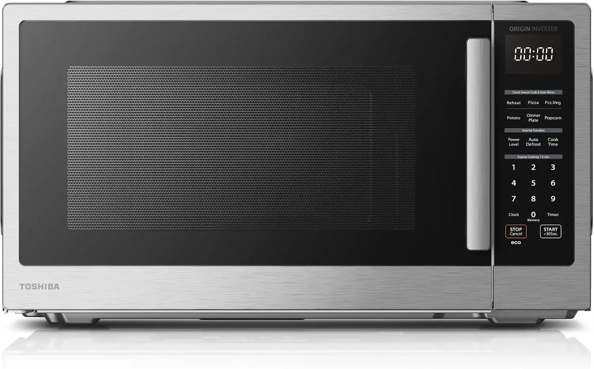 TOSHIBA Countertop Microwave Oven with Inverter, 2.2 Cu.Ft, 1200W