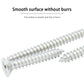 #10 × 1-1/2" Flat Head Phillips Wood Screw, Flat Head Self Tapping Screw Sheet Metal Screws Wood Screws, Stainless Steel 304 (18-8), 10 × 1-1/2-Inch, 50Pcs