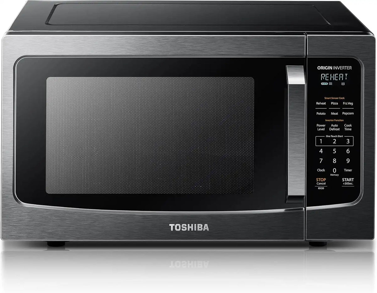 TOSHIBA Countertop Microwave Oven with Inverter Technology, 1.6 Cu.Ft