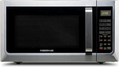 Farberware Countertop Microwave Oven, 1.3 cu. ft.1000 Watts Stainless steel