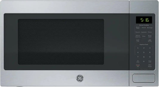 GE Countertop Microwave Oven, 1150 Watt, 1.6 Cu. Ft., Stainless Steel
