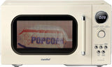 COMFEE' Retro Microwave Oven, 0.9 Cu.Ft 900W Countertop, Apricot