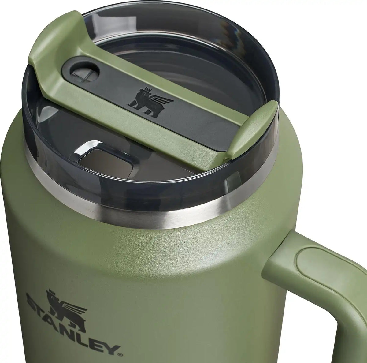 STANLEY Quencher H2.0 Flow State Tumbler, 64 oz, Dried Pine
