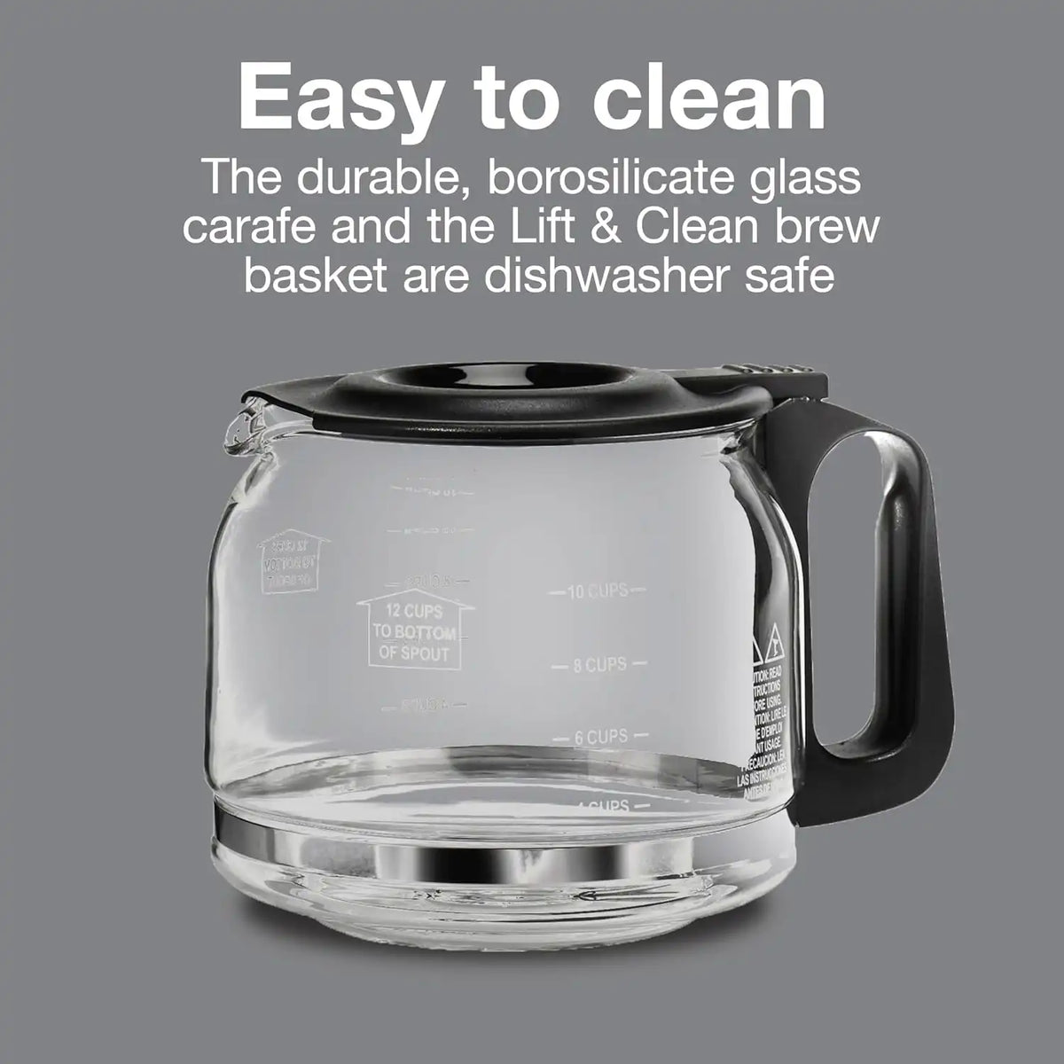 Proctor Silex Digital & Programmable FrontFill 12 Cup Drip Coffee Maker
