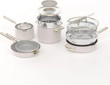 Ninja NeverQuit™ 13-Pc Ceramic Cookware, Amazon Exclusive Bone & Champagne