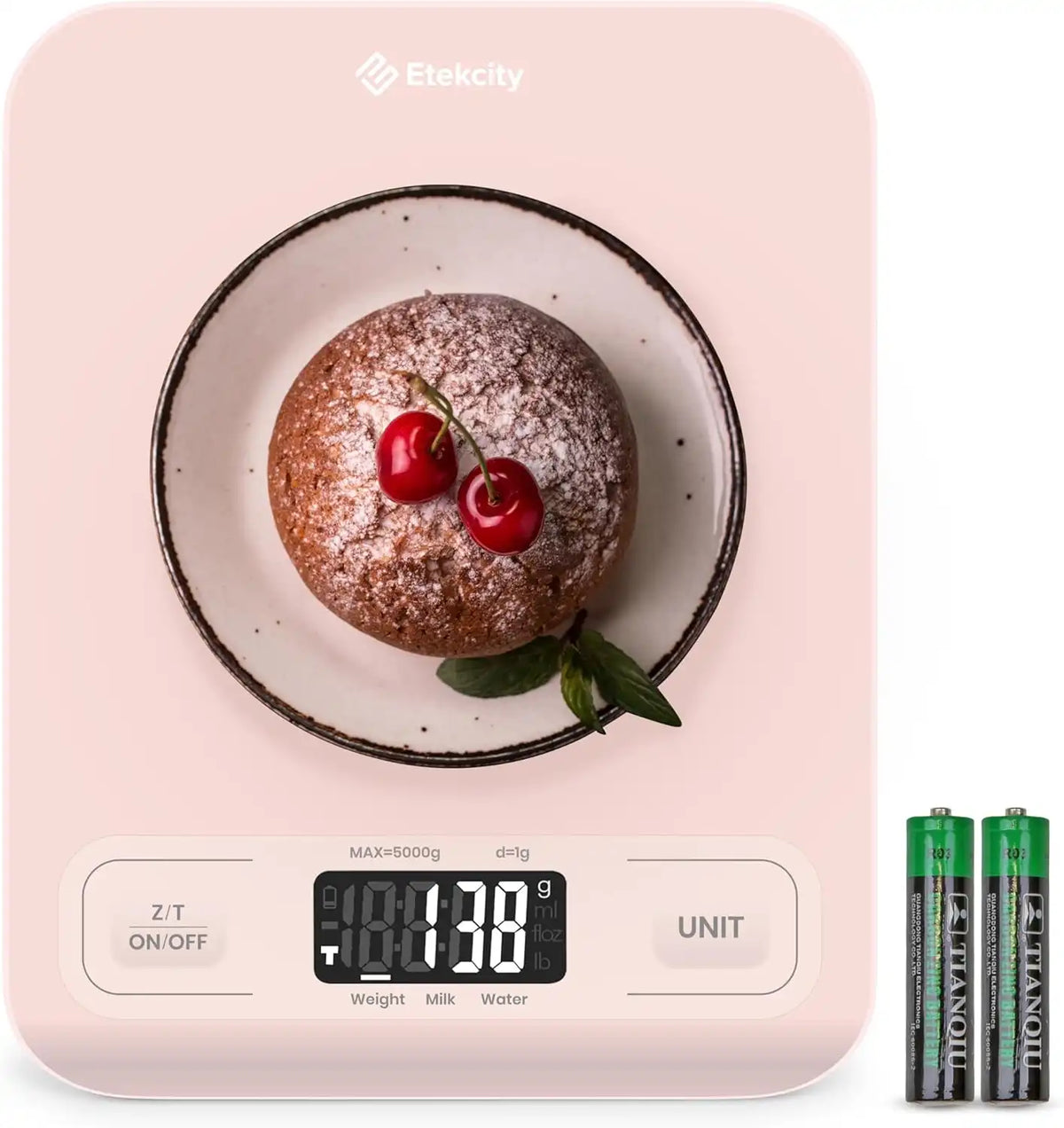 Etekcity Food Kitchen Scale, Digital Grams and Ounces, Medium