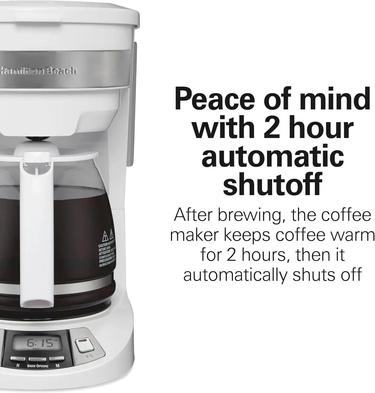 Hamilton Beach 12 Cup Programmable Drip Coffee Maker