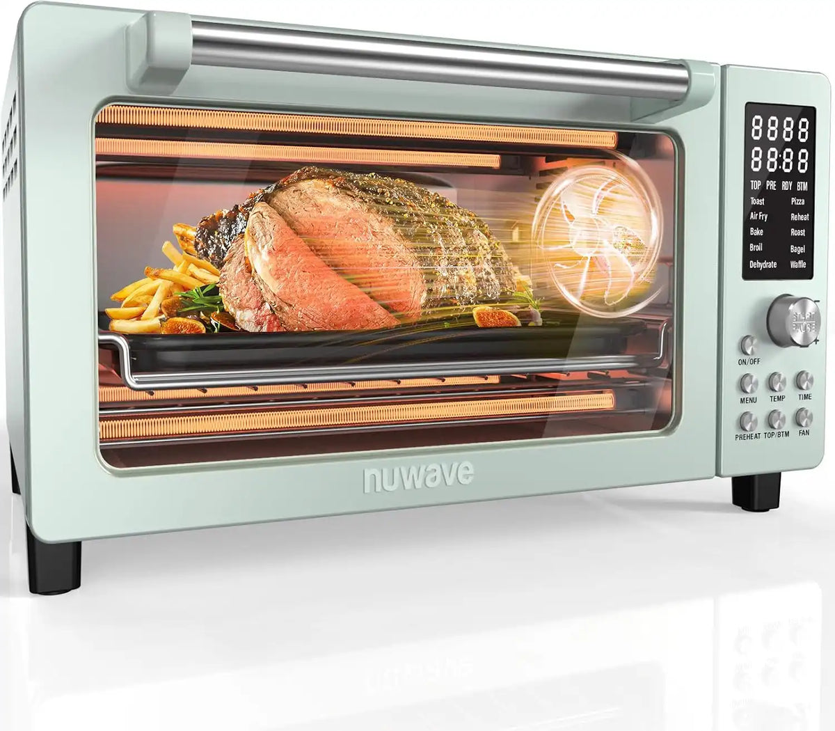 Nuwave Bravo Pro Smart Air Fryer Toaster Oven Countertop Combo