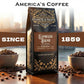 A&P Espresso Roast Dark Roast Ground Coffee, 100% Arabica, 12 oz