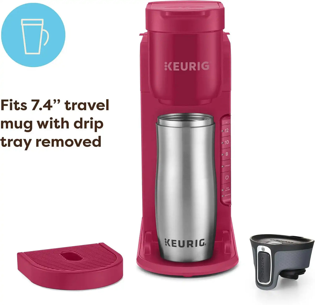 Keurig K-Express Single Serve K-Cup Pod Coffee Maker, Island Berry