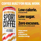Throne Sport Coffee, Sea Salt Caramel Cold Brew, Low Sugar, Dairy Free-12Pk