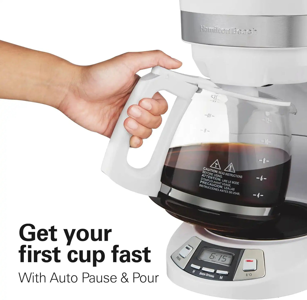 Hamilton Beach 12 Cup Programmable Drip Coffee Maker