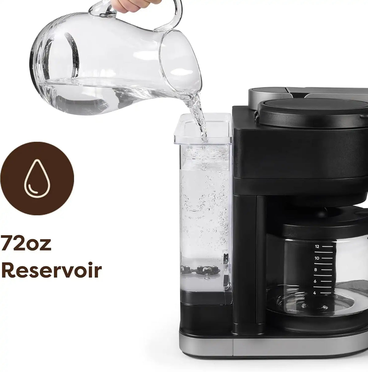 Keurig K-Duo Hot & Iced Single Serve & Carafe Coffee Maker, MultiStream Technology, 72oz Reservoir (Gen 2)