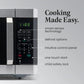 Farberware Countertop Microwave Oven 1.6 cu. ft. 1100 Watts Stainless steel