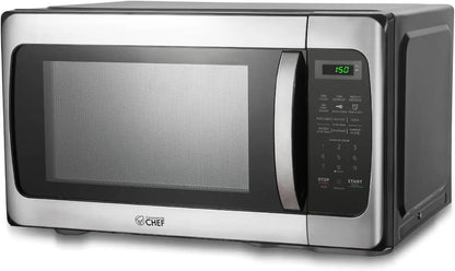 Commercial Chef 1.1 Cu. Ft. Countertop Microwave Oven, CHM11MS, Stainless
