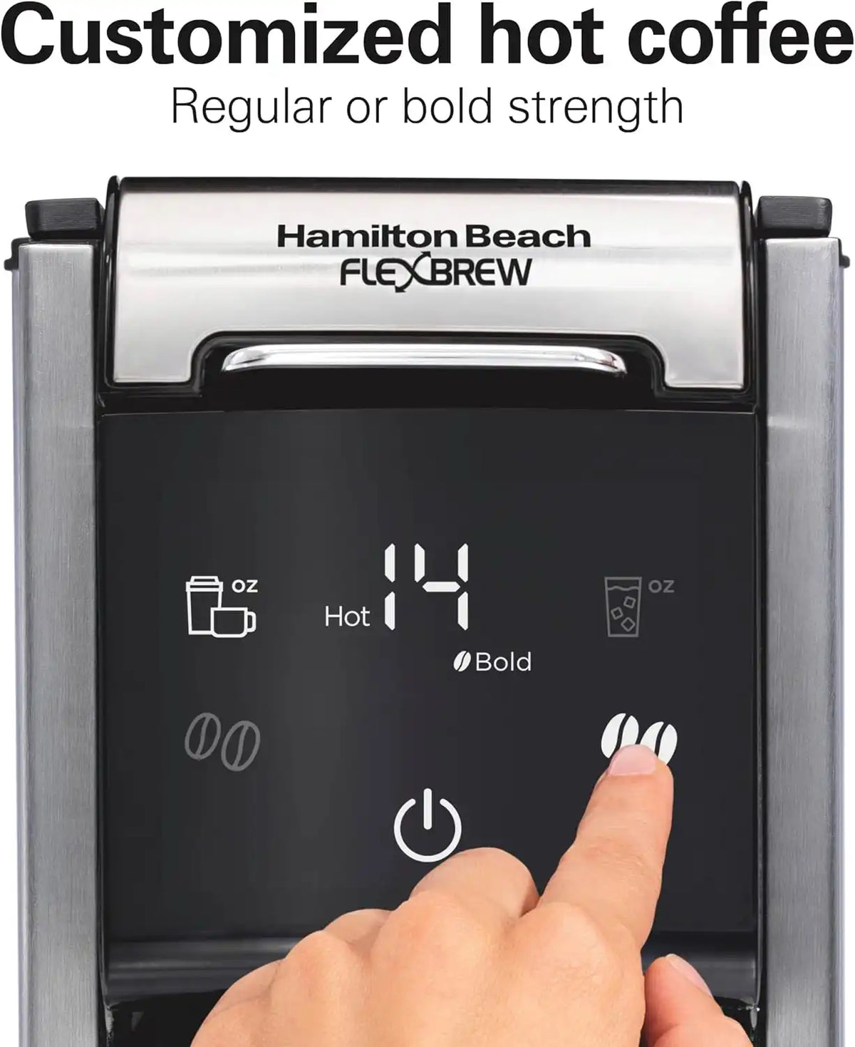 Hamilton Beach FlexBrew Advanced 4-in-1 Single Serve Coffee Maker
