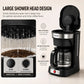 12-Cup Drip Coffee Maker,Auto Keep Warm,Reusable Filter,60Oz Size