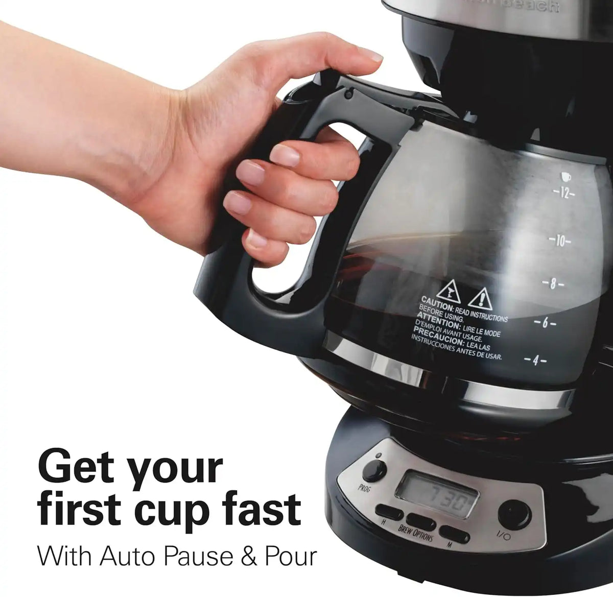 Hamilton Beach 12 Cup Programmable Drip Coffee Maker