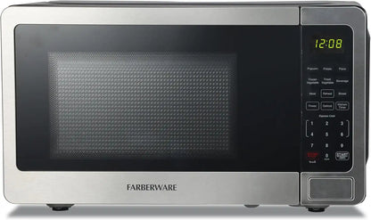 Farberware Countertop Microwave Oven 0.7 cu. ft. 700 Watts, Stainless Steel