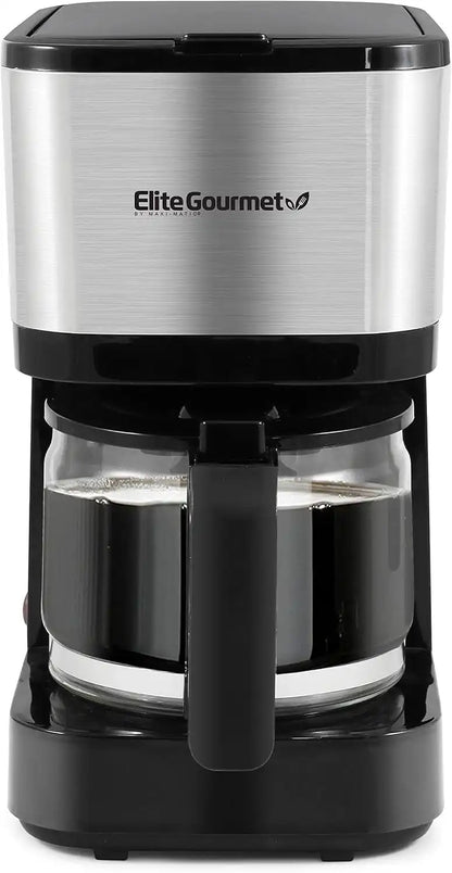 Elite Gourmet EHC9420 Automatic 5-Cup Drip Coffee Maker, Pause N Serve