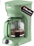 MUELLER HOME 12-Cup Drip Coffee Maker, Green, Borosilicate Carafe