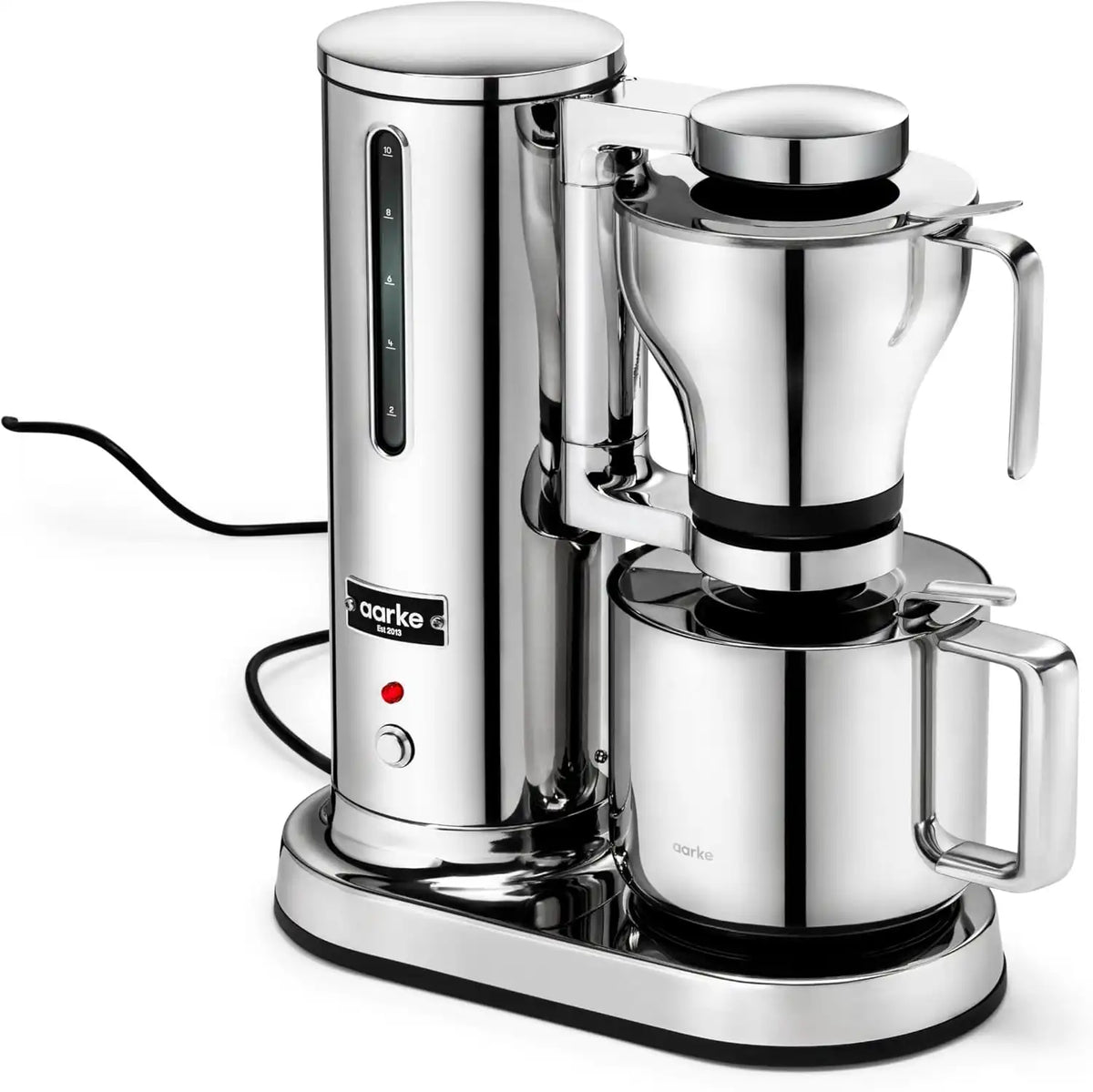 aarke Drip Coffee Maker Bundle, 42oz Thermal Jug, Stainless Steel