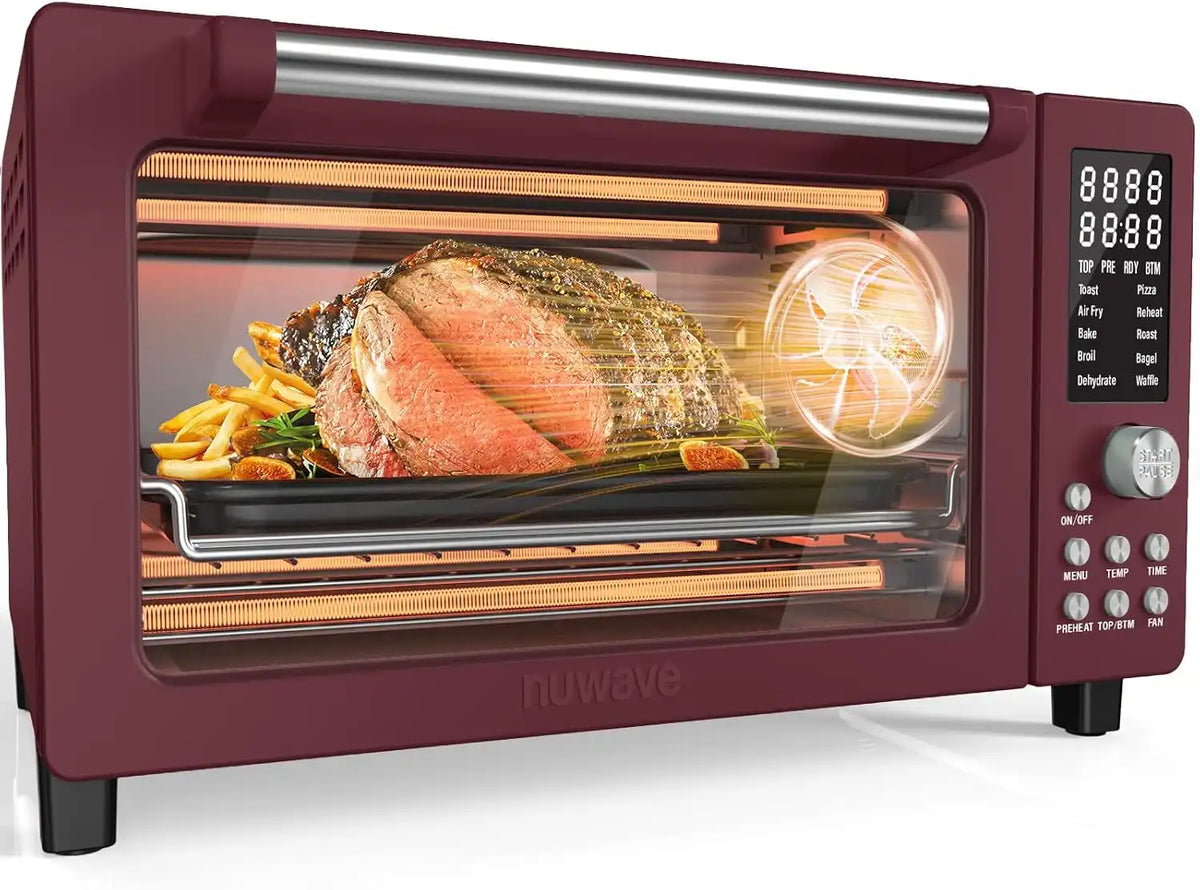 Nuwave Bravo Pro Smart Air Fryer Toaster Oven Countertop Combo