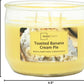 Mainstays 11.5oz Scented Candle 2-Pack (Toasted Banana Cream Pie)