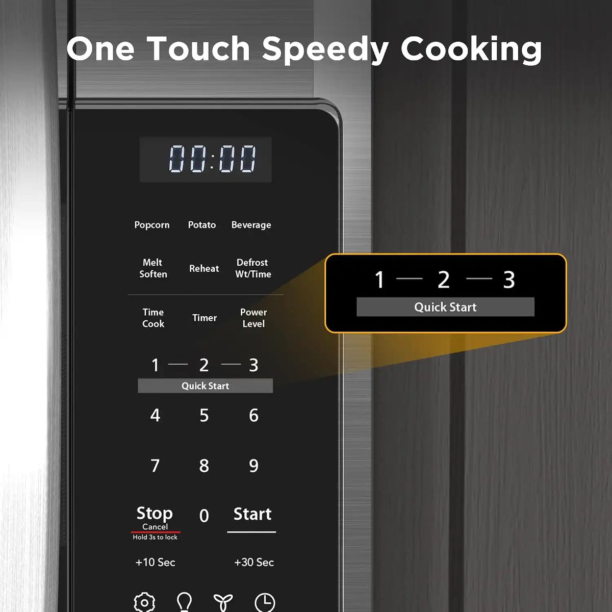 BLACK+DECKER Over the Range Microwave Oven, 1.7 Cu.Ft, 1000W