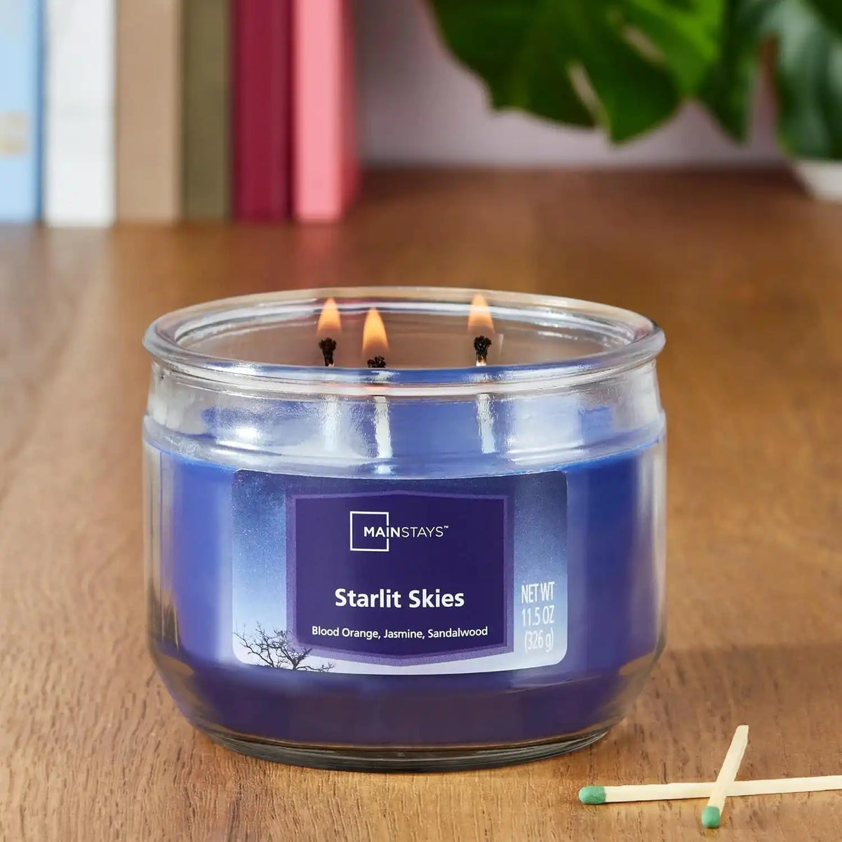 Mainstays 11.5oz Scented Candle 2-Pack (Starlit Skies)