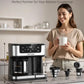 AIRMSEN 12-Cup Programmable Dual Coffee Maker – Single Serve Machine for K-Pods & Ground, 1000W Fast Brew, Delay Start, 2H Keep Warm, Touchscreen, 60oz Tank, Glass Carafe – Home & Office