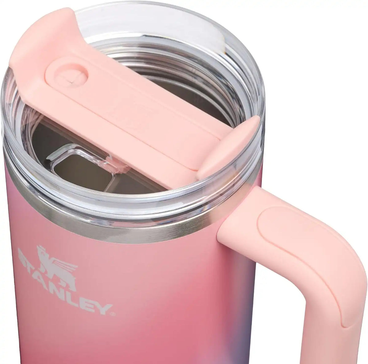 STANLEY Quencher H2.0 Flow State Tumbler, 30 oz, Sunset Spiral
