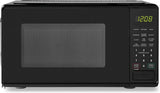 Mainstays 0.7 ft. Countertop Microwave Oven, 700 Watts, Black(Black)