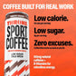 Throne Sport Coffee, Mocha Cocoa Cold Brew, Low Sugar, Dairy Free - 12Pk