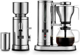 aarke Drip Coffee Maker & Grinder Bundle, 60 Settings, Stainless Steel