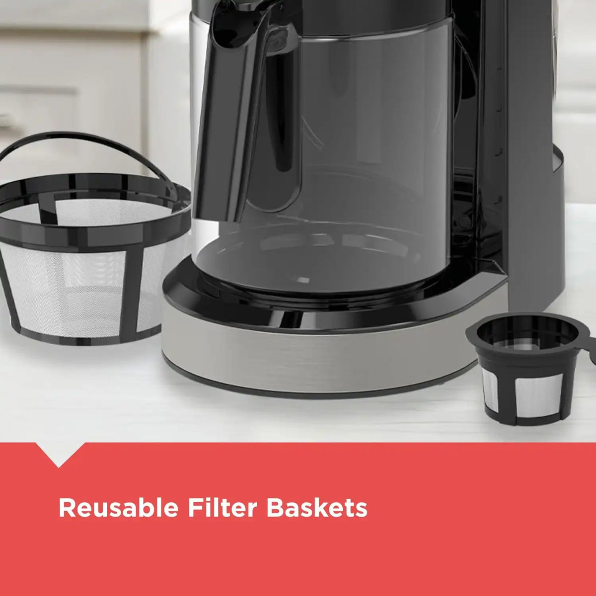 BLACK+DECKER Single-Serve & Carafe Coffee Maker